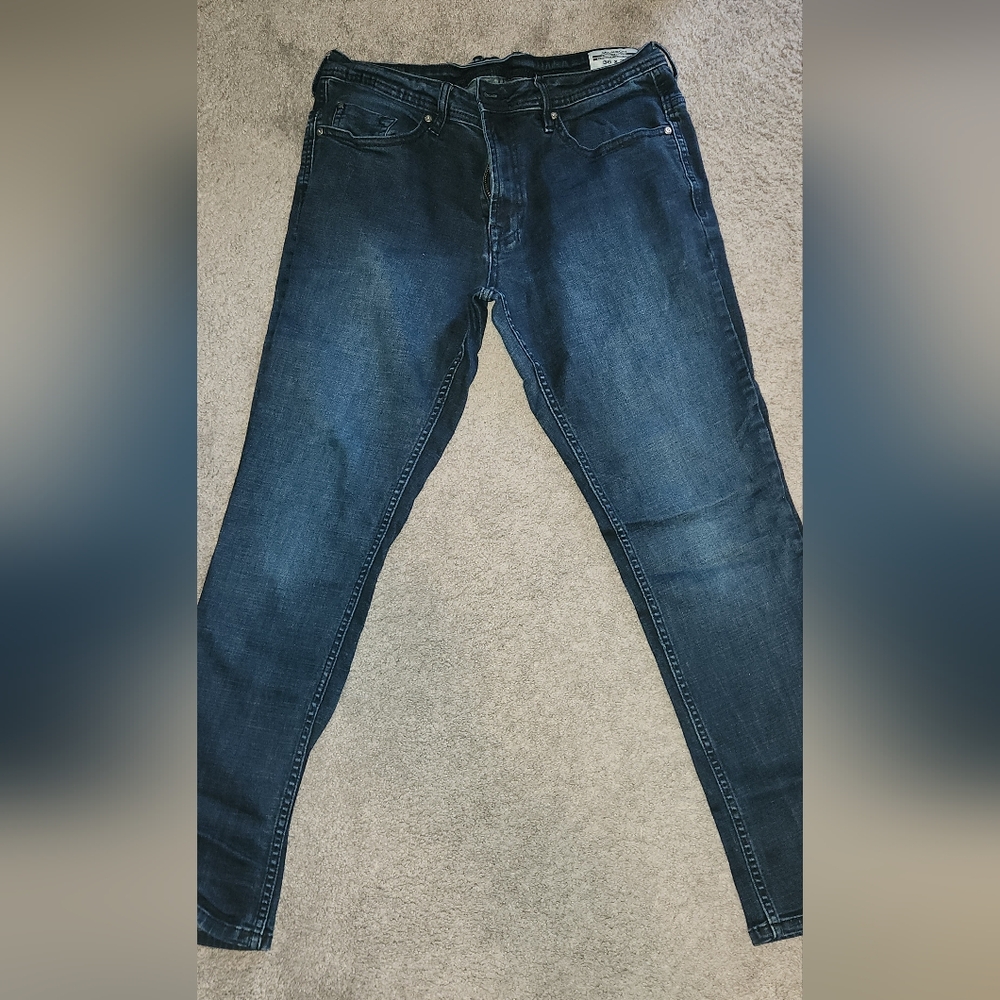 Buffalo "Jackson" straight stretch jeans 36x32